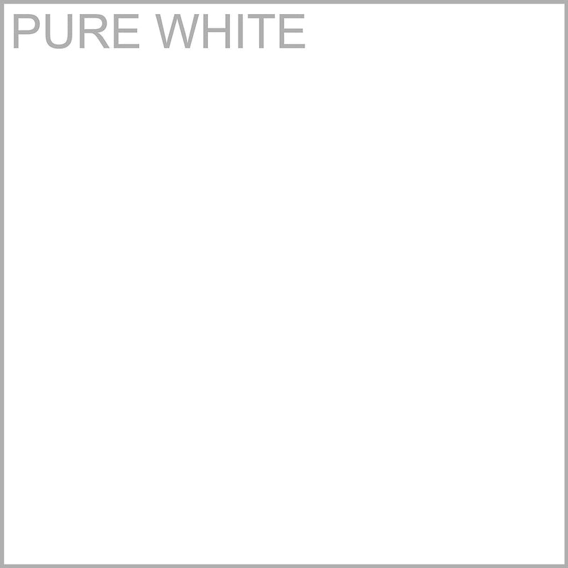 60-Inch Bow Front Office Desk with Thermally Fused Laminate Surface, Pure White