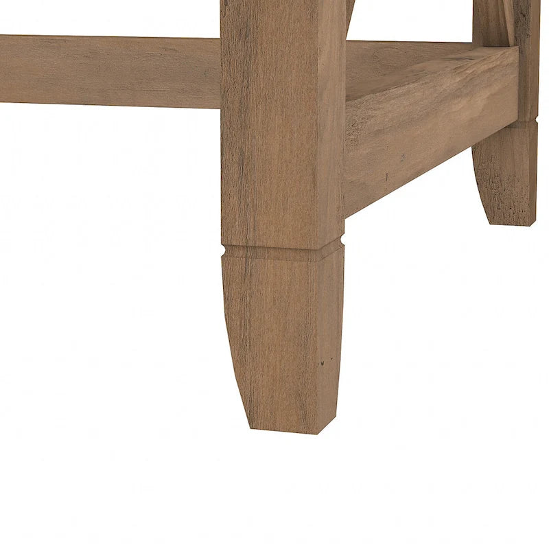 60W L-Shaped Corner Desk with X-Frame Design, Multi-Color Options