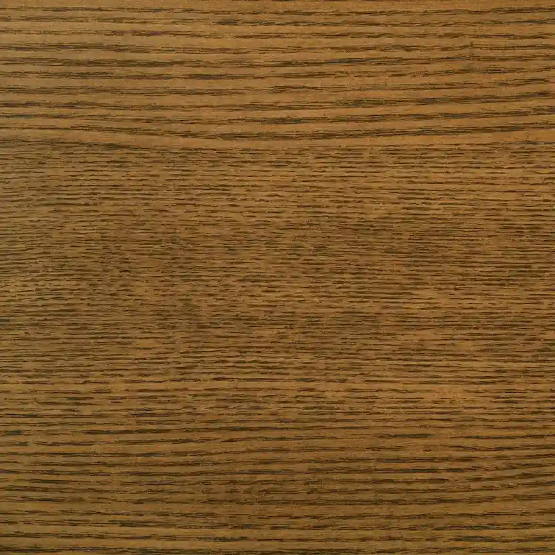 Square Walnut Finish Coffee Table with Parquet Top and Angled Legs